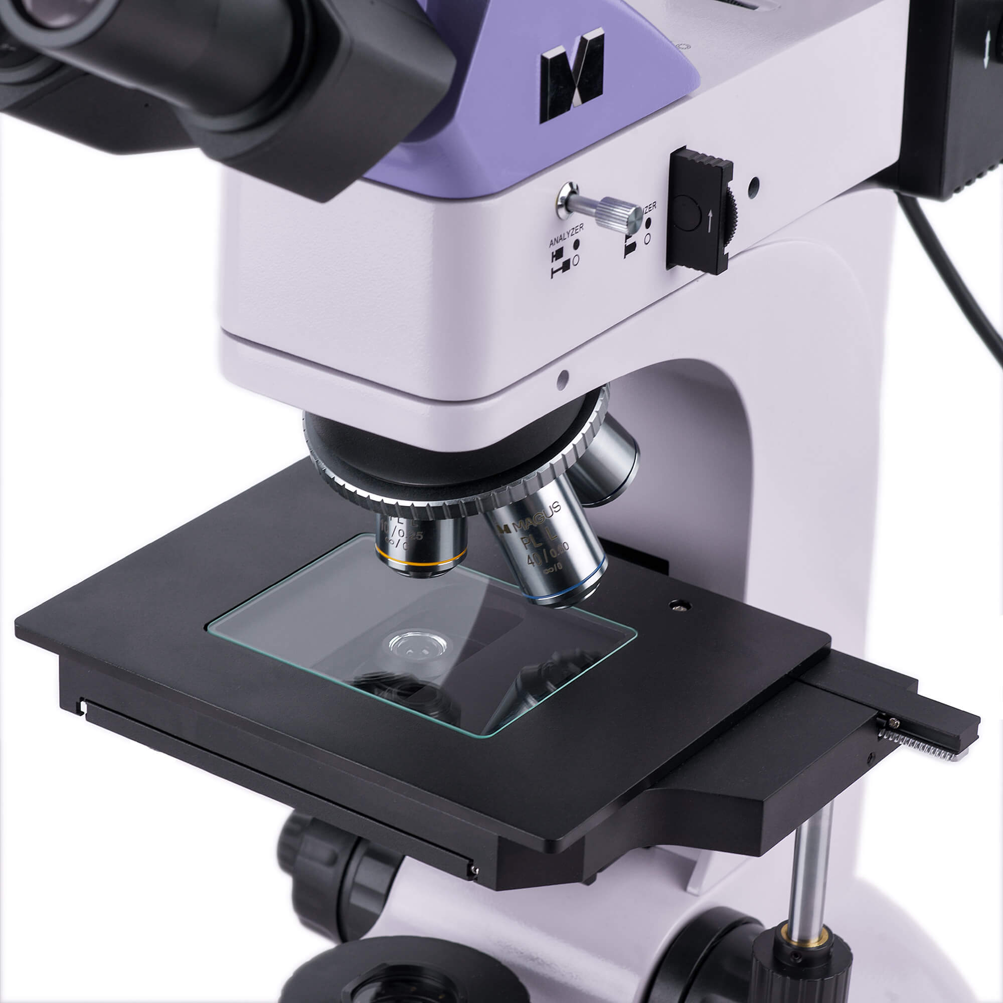 Metalurgický digitálny mikroskop MAGUS Metal D600 pracovný stolík